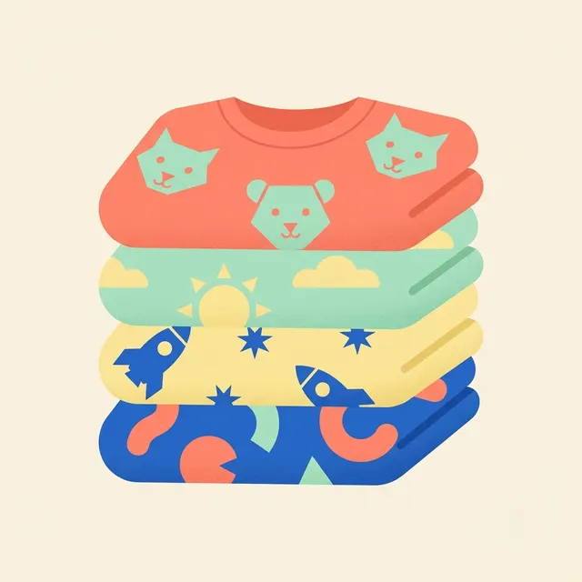 Cotton Printed Boys T-Shirt Combo β Pack of 5